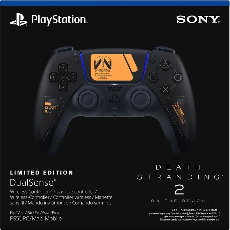 Бездротовий геймпад DualSense для PS5 Death Stranding 2 Limited Edition (1000048603) (UA) Бренд: Sony; Лінійка: DualSense; Тип