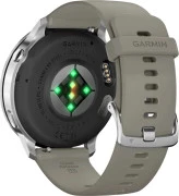 Смарт-часы Garmin Venu 4 45 mm Silver with Silver Gray Silicone Band (010-03014-01)