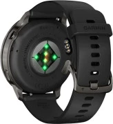 Смарт-часы Garmin Venu 4 45 mm Slate with Black Silicone Band (010-03014-00)
