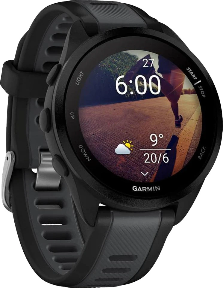 Смарт-годинники Garmin Forerunner 165 Music Black/Slate Gray (010-02863-30/B0)