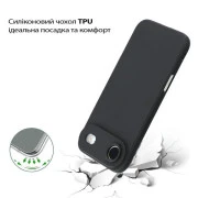 Чехол для смартфона BeCover Apple iPhone 17 Air Black (713758) (UA)