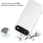 Чехол для смартфона BeCover Apple iPhone 17 Air Transparancy (713759) (UA)