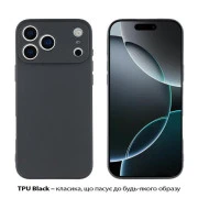 Чохол для смартфона BeCover Apple iPhone 17 Pro Max Black (713762) (UA)