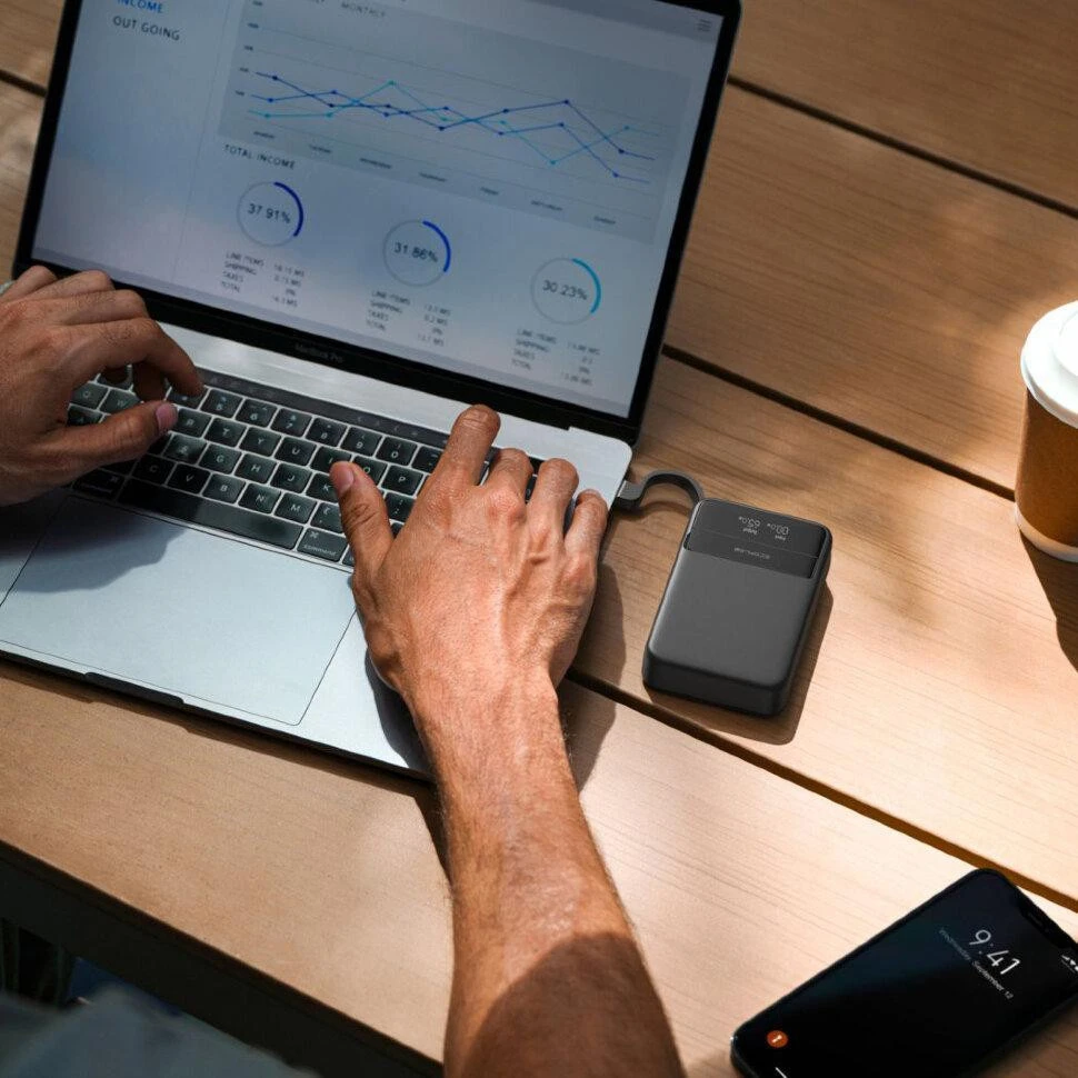 EcoFlow RAPID Magnetic Power Bank 5000mAh Silver (EF-RAPID5000-EU) (UA) Бренд: EcoFlow; Заряджувані