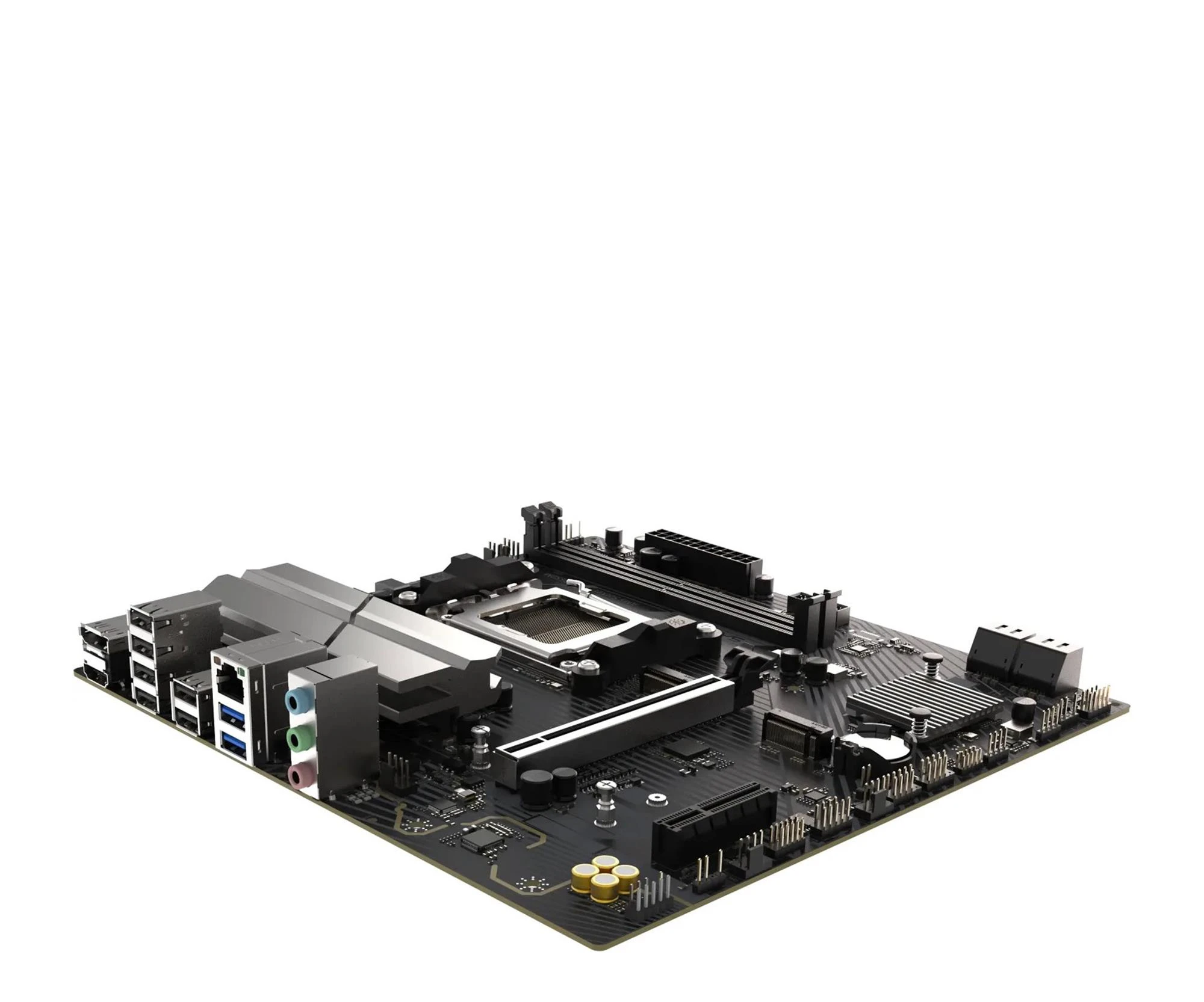 Sapphire B650M-E (52112-04-40G) EU Схема блоку живлення: 6+2+1;