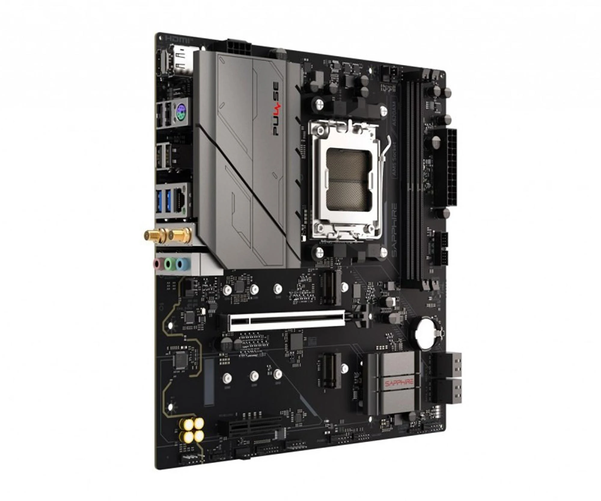 Sapphire PULSE A620AM (52118-03-40G) EU Схема блоку живлення: 6+2+1;