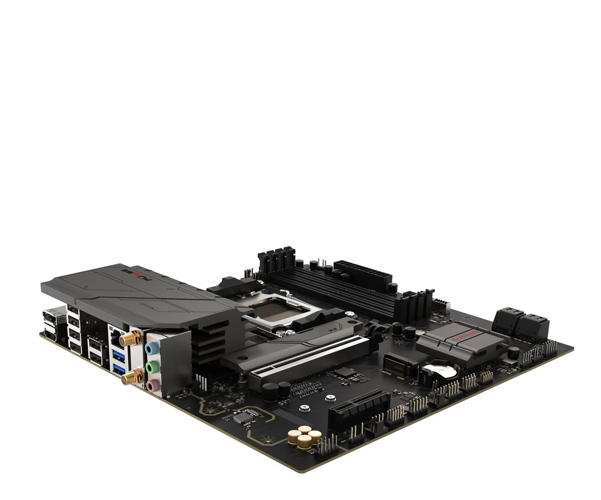 Sapphire PULSE B850M WIFI (52123-04-40G) EU Конструкція блоку живлення: 7+2+1;