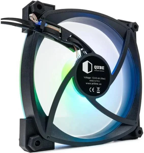 Вентилятор QUBE M55-1 Black (UA) Бренд: QUBE; Призначення: для