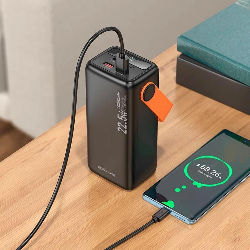 Borofone BJ66 Magnifico 40000mAh Black (6941991115141) (UA) Бренд: Borofone; Заряжаемые