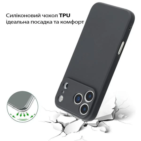 Чехол для смартфона BeCover Apple iPhone 17 Pro Black (713760) (UA)
