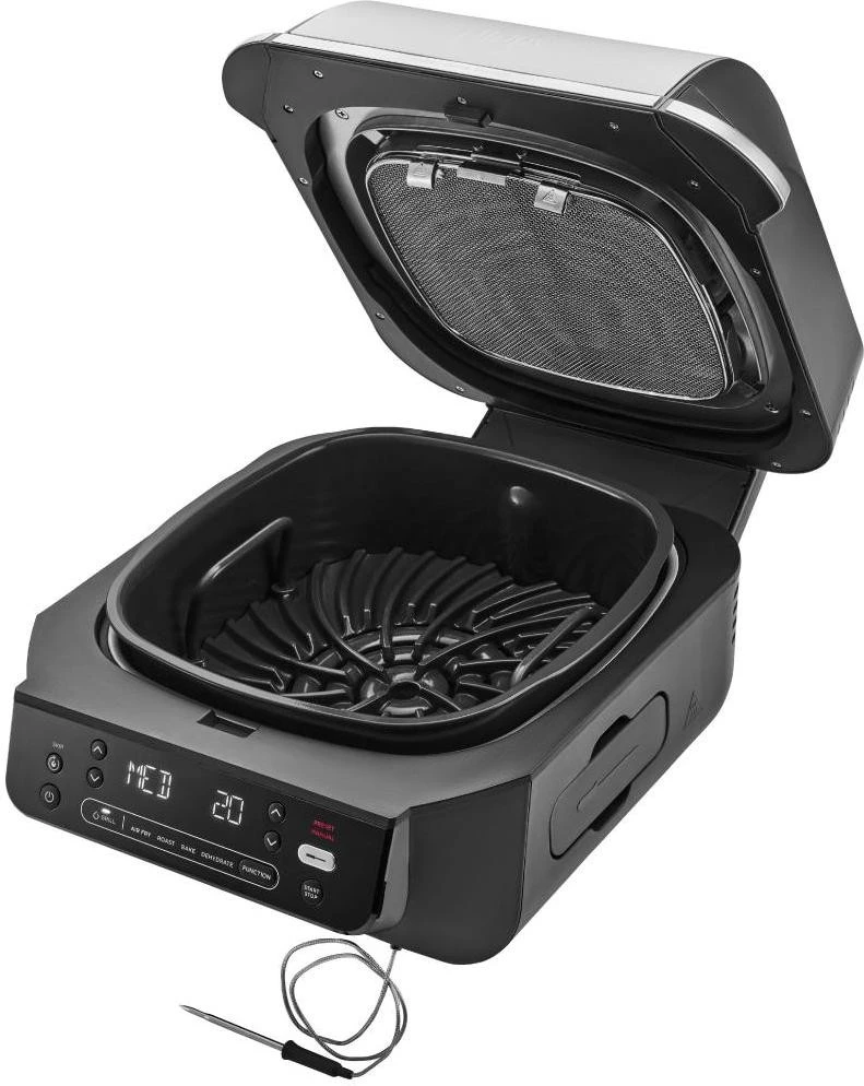 Аерогриль NINJA Foodi Air Grill & Air Fryer з Cooking probe EG351EU Бренд: NINJA; Потужність, Вт: 1760;