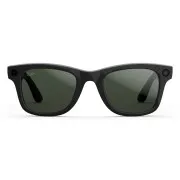 Ray-Ban Meta Wayfarer Gen2 LargeShiny Black Frame/Clear to Graphite Green Transit.Lens. RW4012 601/1M 53-22