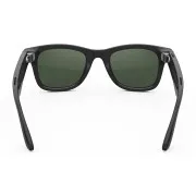 Ray-Ban Meta Wayfarer Gen2 LargeShiny Black Frame/Clear to Graphite Green Transit.Lens. RW4012 601/1M 53-22