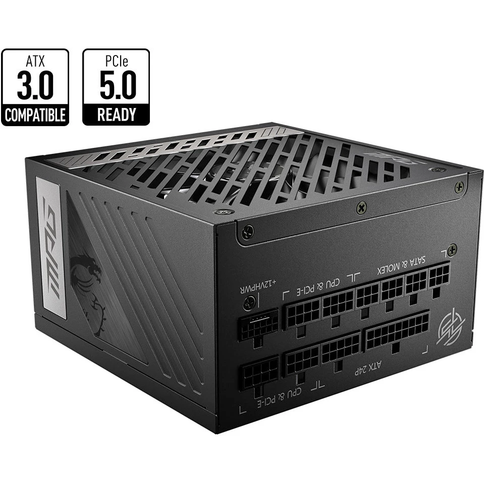 MSI MPG A1000G PCIE5 Бренд: MSI; Форм-фактор БП: ATX;