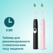 Набір з 2-х електричних зубних щіток Philips Sonicare ProtectiveClean 4300 HX6800/35
