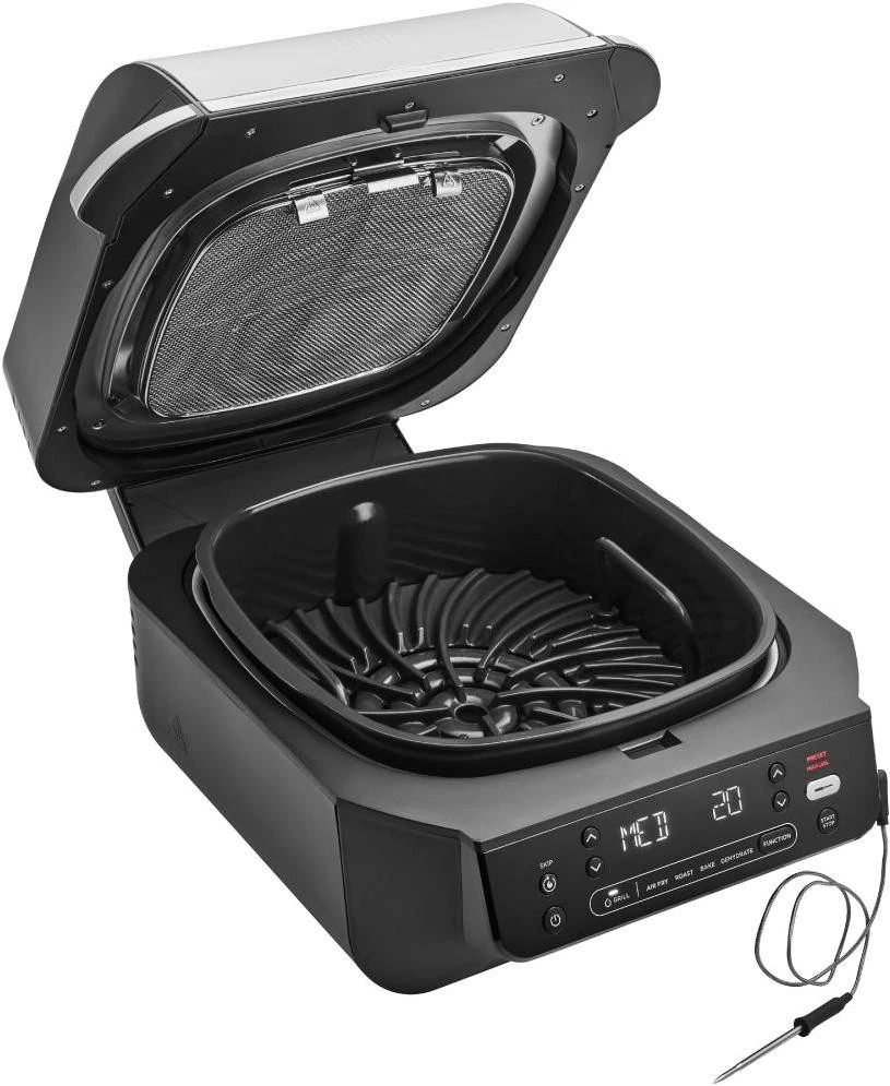 Аэрогриль NINJA Foodi Air Grill & Air Fryer з Cooking probe EG351EU Бренд: NINJA; Мощность, Вт: 1760;