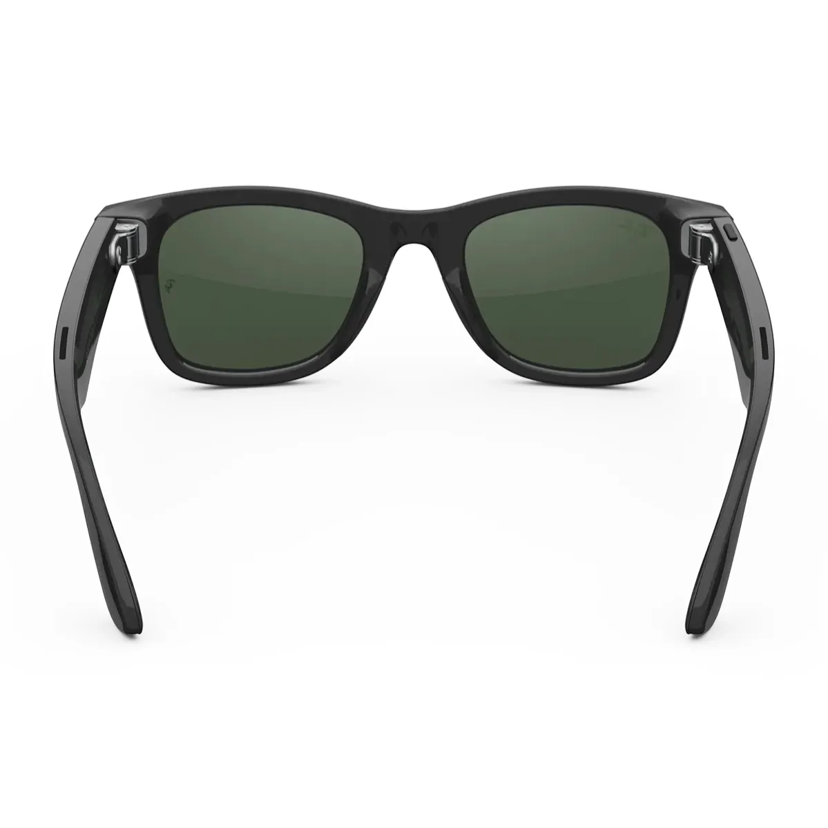 Ray-Ban Meta Wayfarer Gen2 LargeShiny Black Frame/Clear to Graphite Green Transit.Lens. RW4012 601/1M 53-22