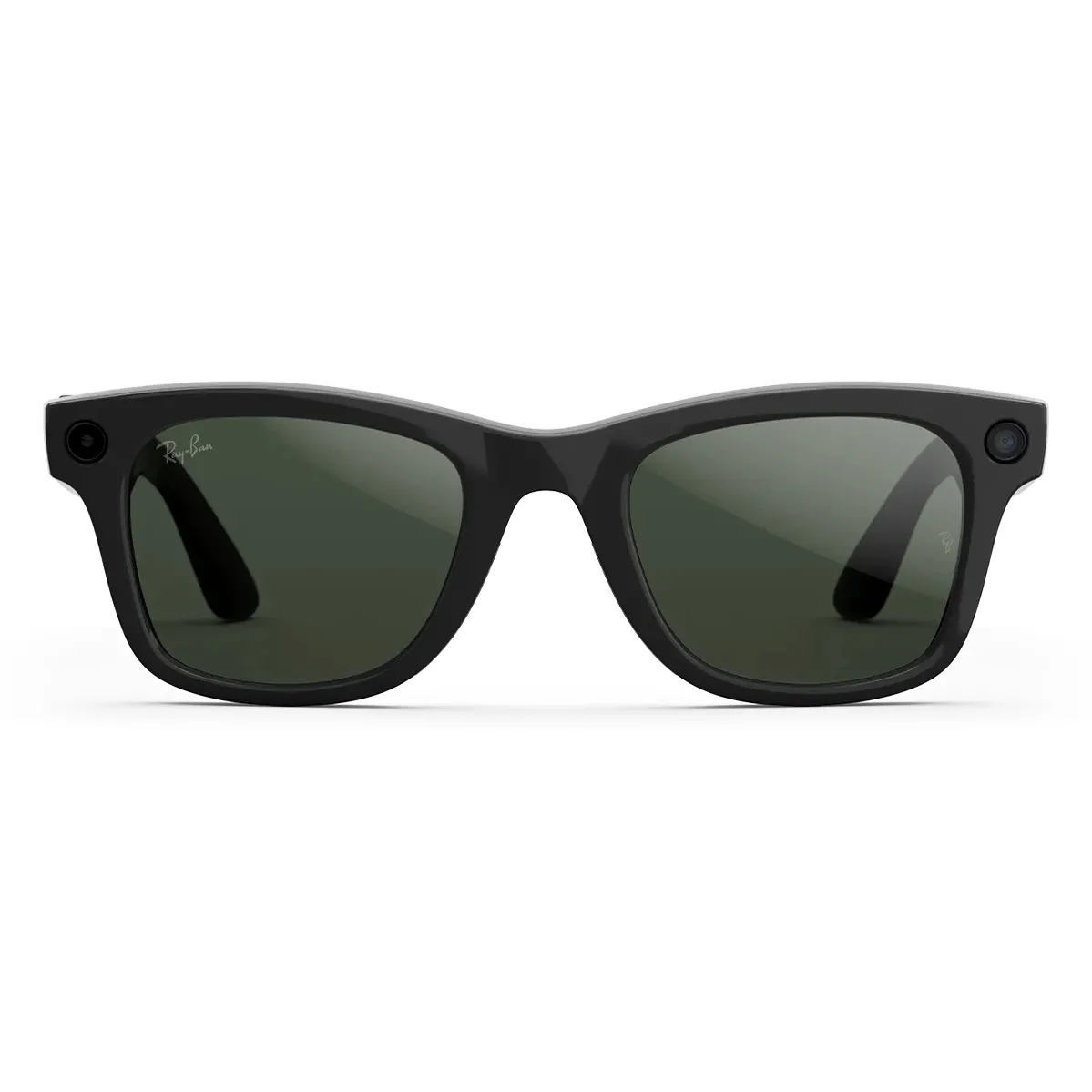 Ray-Ban Meta Wayfarer Gen2 Stand.Shiny Black Frame/Clear to Graphite Green Transit.Lens. (RW4012 601/1M 50-22)