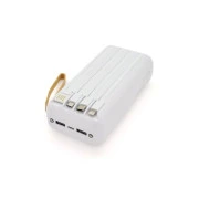 ACL 30000mAh, SOLAR, Type-C/Lighting/Micro/USB, White (PW-61) (UA)