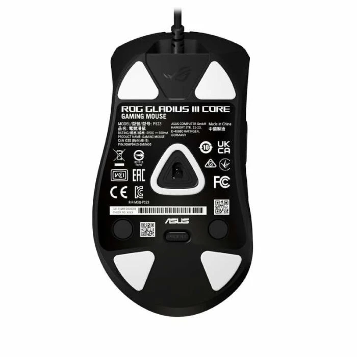 ASUS ROG Gladius III Core RGB USB Black (90MP04E0-BMUA00) (UA) ; Подключение: проводное;