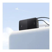 Baseus EnerFill FC51 Bipow2 Pro 20000mAh 22,5W build-in cable USB-C black (E0027701) (UA)