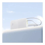 Baseus EnerFill FC51 Bipow2 Pro 20000mAh 22.5W build-in cable USB-C white (E0027700) (UA)