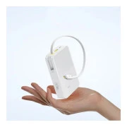 Baseus EnerFill FC51 Bipow2 Pro 20000mAh 22.5W build-in cable USB-C white (E0027700) (UA)