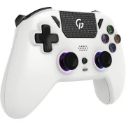 Геймпад GamePro 2.4G/BT 5.1/USB (Switch/PC/PS/iOS/Android) RGB White (GPS20W) (UA)