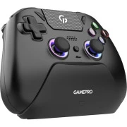 Геймпад GamePro 2.4G/BT 5.1/USB (Switch/PS/PC/iOS/Android) RGB Black (GPS20BDOC) (UA)