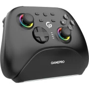 Геймпад GamePro BT 5.3/USB/2.4 ГГц (Switch/PC/iOS/Android) RGB Black (GPX13BDOC) (UA)
