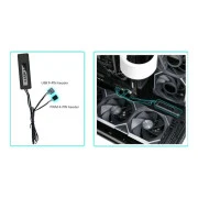 Контролер вентилятора Lian Li Wireless Controller, Black (G89.RF-T-B.01) (UA)