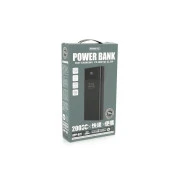 Remax 20000mAh, 20W, 2*USB+Type-C, Black (RPP-672) (UA)