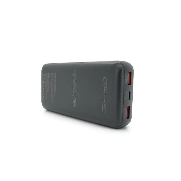 Remax 20000mAh, 22.5W, 2*USB+Type-C, Black (RPP-623) (UA) Основне; Призначення: для