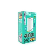 Remax 40000mAh, 65W, PD+QC, USB+Type-C, LED (RPP-310) (UA)