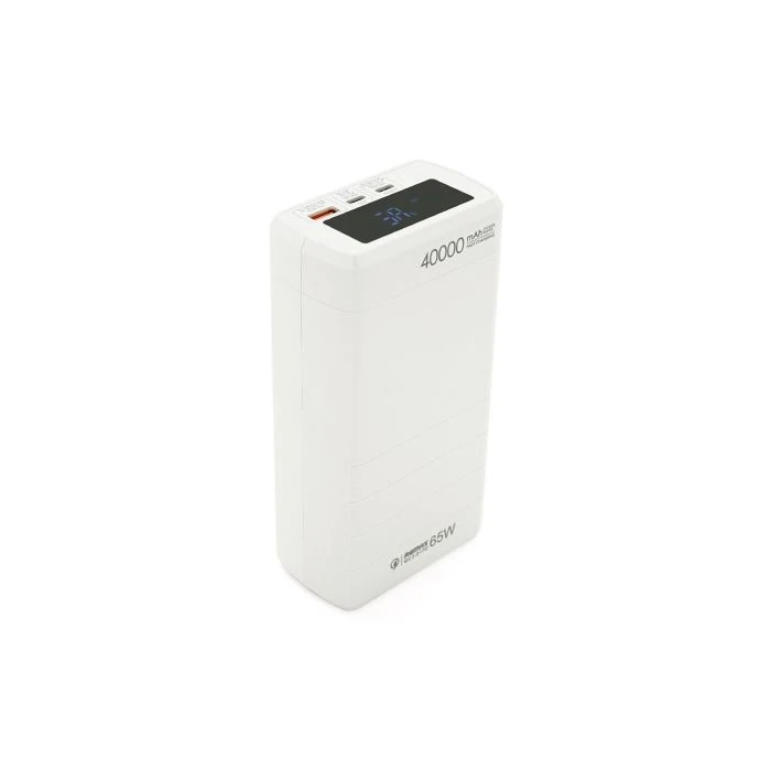 Remax 40000mAh, 65W, PD+QC, USB+Type-C, LED (RPP-310) (UA) Основне; Призначення: для