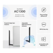 Мережева карта Wi-Fi Mercusys MA30H (UA)