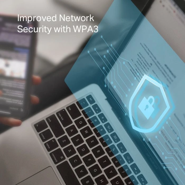 Мережева карта Wi-Fi TP-Link Archer T2E (ARCHER-T2E) (UA) Безпека: wpa / wpa2 / wpa3-personal;