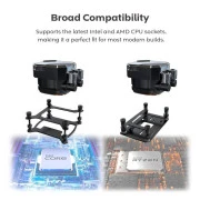 Система рідинного охолодження MONTECH HYPER FLOW SILENT 360 (B) (UA)