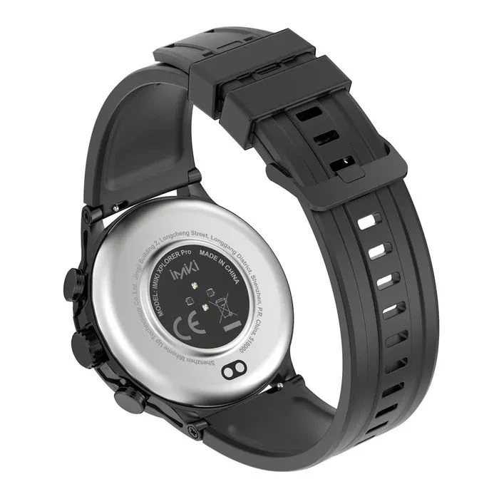 Смарт-годинники iMiki XPLORER Pro Black Silicone strap (ESW-XPLORER Pro-B) (UA) ; Форма годинників: круглі;