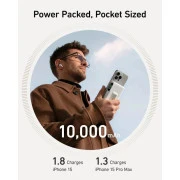Anker MagGo 10000mAh, Qi2/15W, PD, 27W, USB-C, white (A1654G21) (UA)