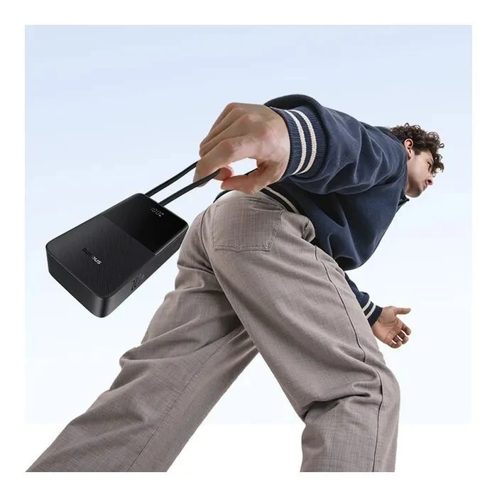 Baseus EnerFill FC51 Bipow2 Pro 20000mAh 22,5W build-in cable USB-C black (E0027701) (UA) Основне; Призначення: для