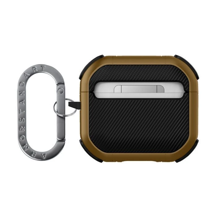 Чехол для наушников Armorstandart Panzer для Apple Airpods 4 Brown (ARM82556) (UA)