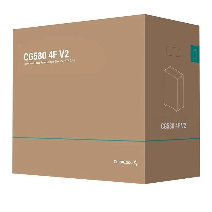Deepcool CG580 4F V2 (UA) Типорозмір: Miditower; Спосіб
