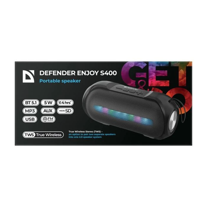 Defender Enjoy S400 Black (65399) (UA)