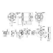 Двигун для дрона SunnySky X4120 V3 650KV (X4120-650KV) (UA)