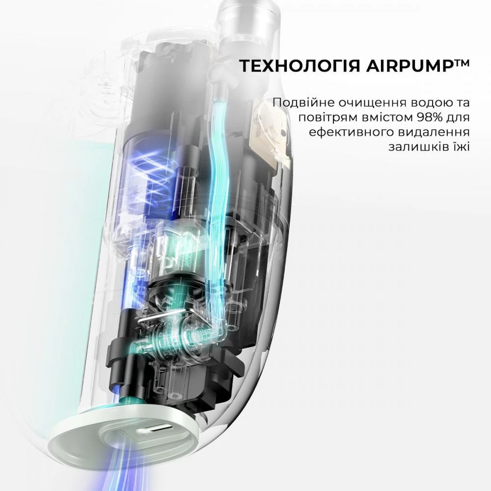Ірригатор Xiaomi Oclean A10 Oral Irrigator (2 насадки) Green