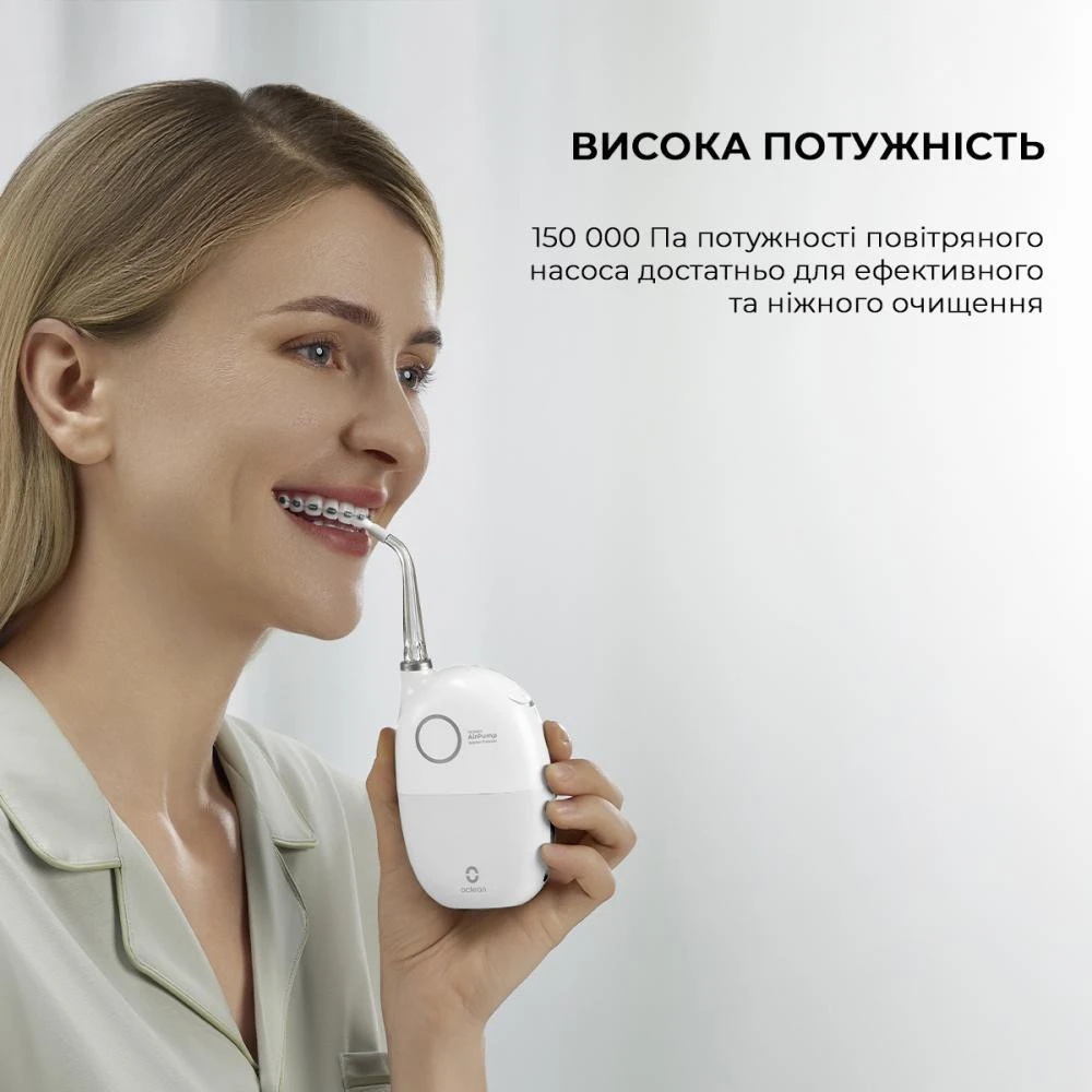 Ирригатор Xiaomi Oclean A10 Oral Irrigator (2 насадки) White
