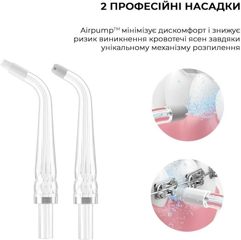 Ирригатор Xiaomi Oclean A10 Oral Irrigator (2 насадки) White