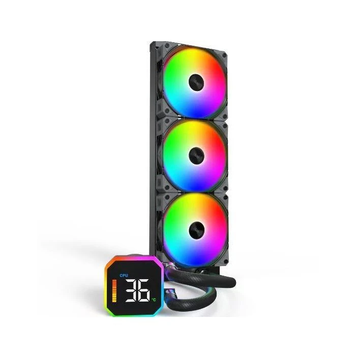 Кулер для процессора MONTECH HYPERFLOW DIGITAL 360 (B) (UA)
