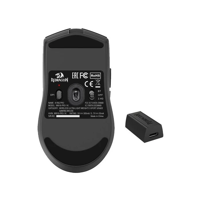 Redragon M916 Pro-4 Wireless Black (72211) (UA)